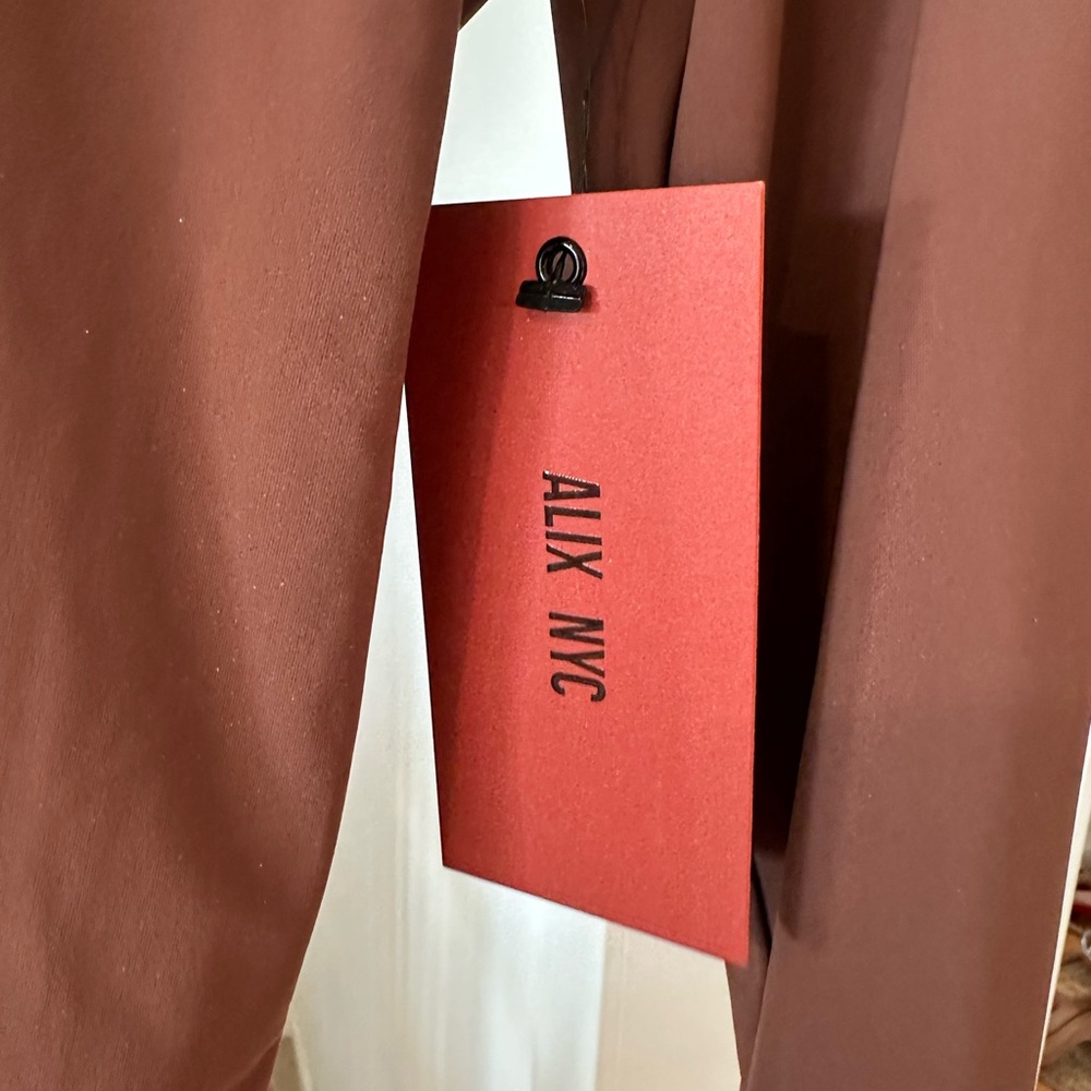 ALIX NYC Brown Long Sleeve Bodysuit - Picture 12 of 15